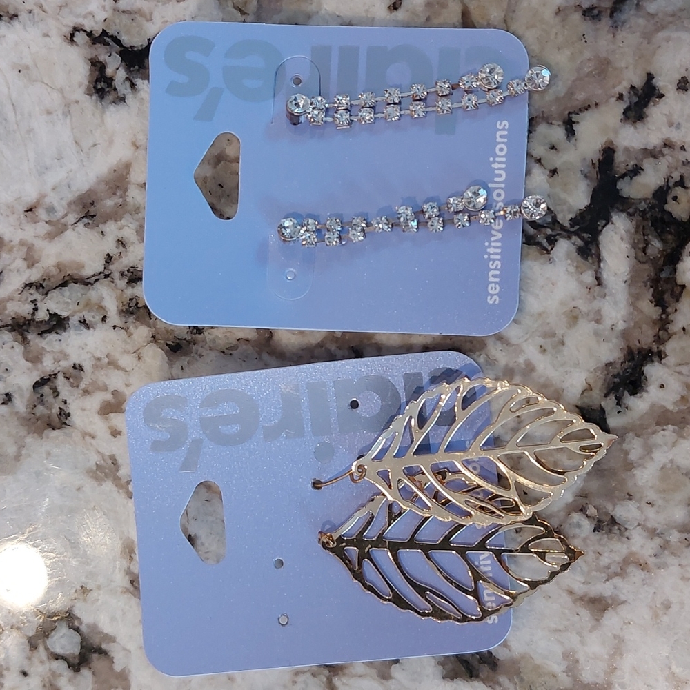 New Claire's Earrings